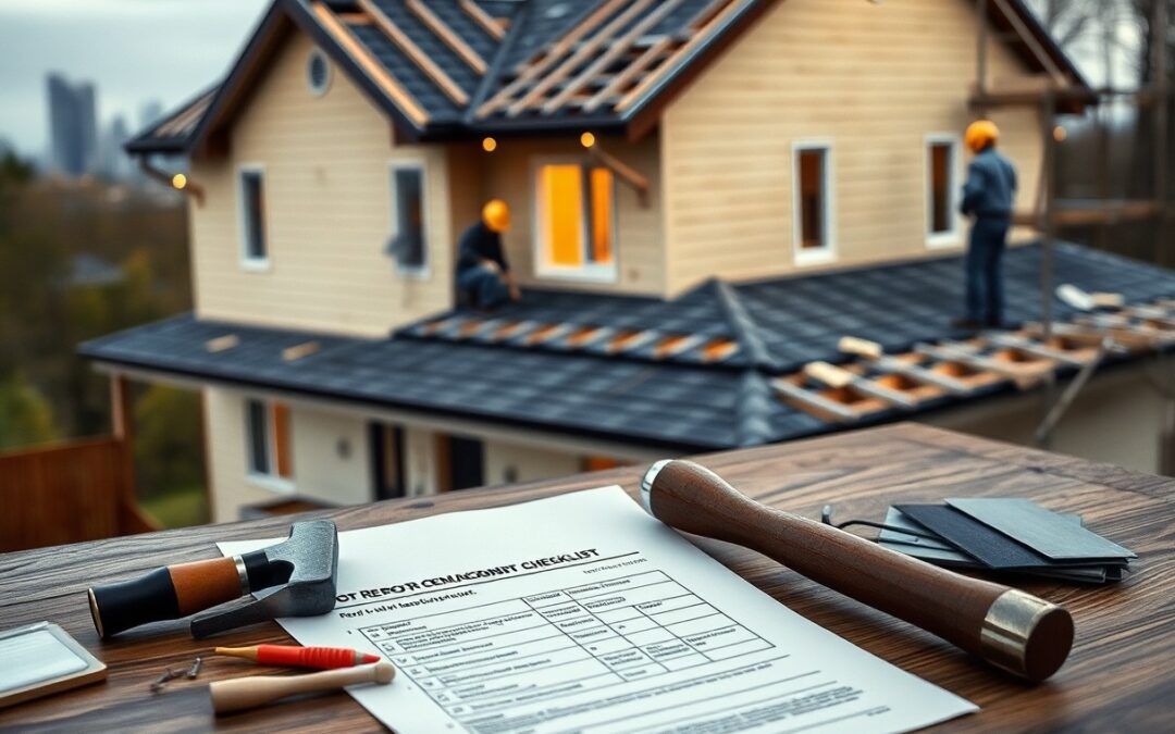 Roof Replacement Checklist for Lucas Homeowners