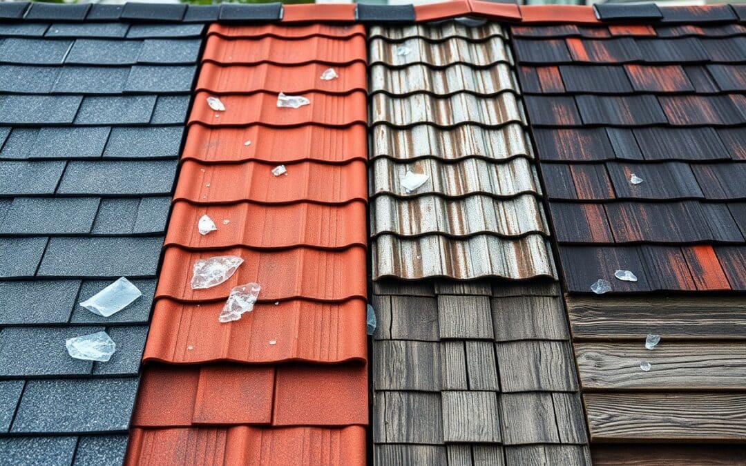 How serious is hail damage on a roof?