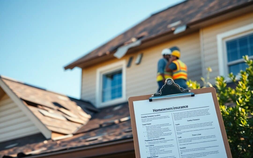 Will homeowners insurance pay to replace a roof?