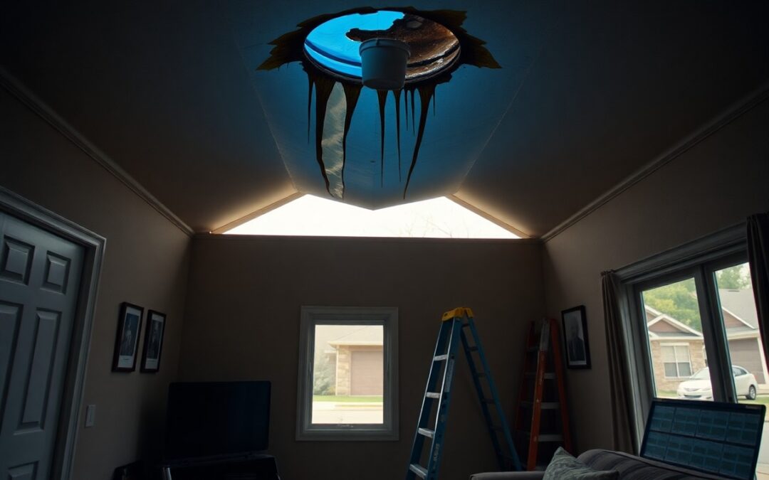 Steps to Take Immediately After a Roof Leak in McKinney